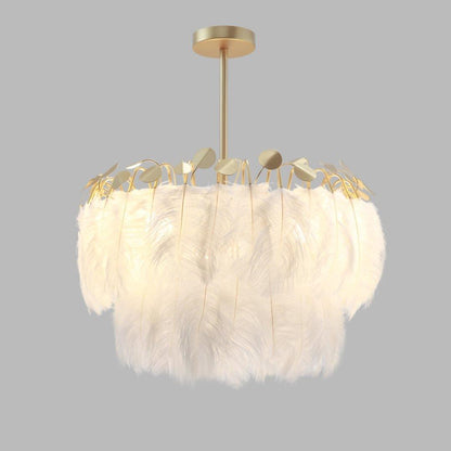 Feather Drop light Pendant Lamp