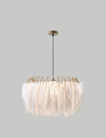 Feather Drop light Pendant Lamp