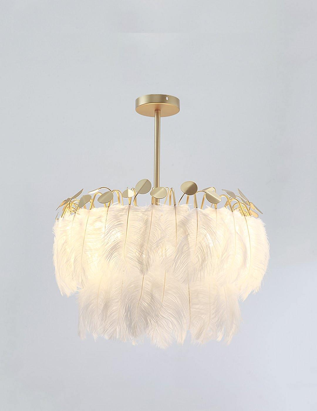 Feather Drop light Pendant Lamp