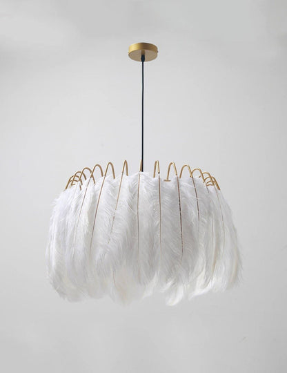 Feather Drop light Pendant Lamp