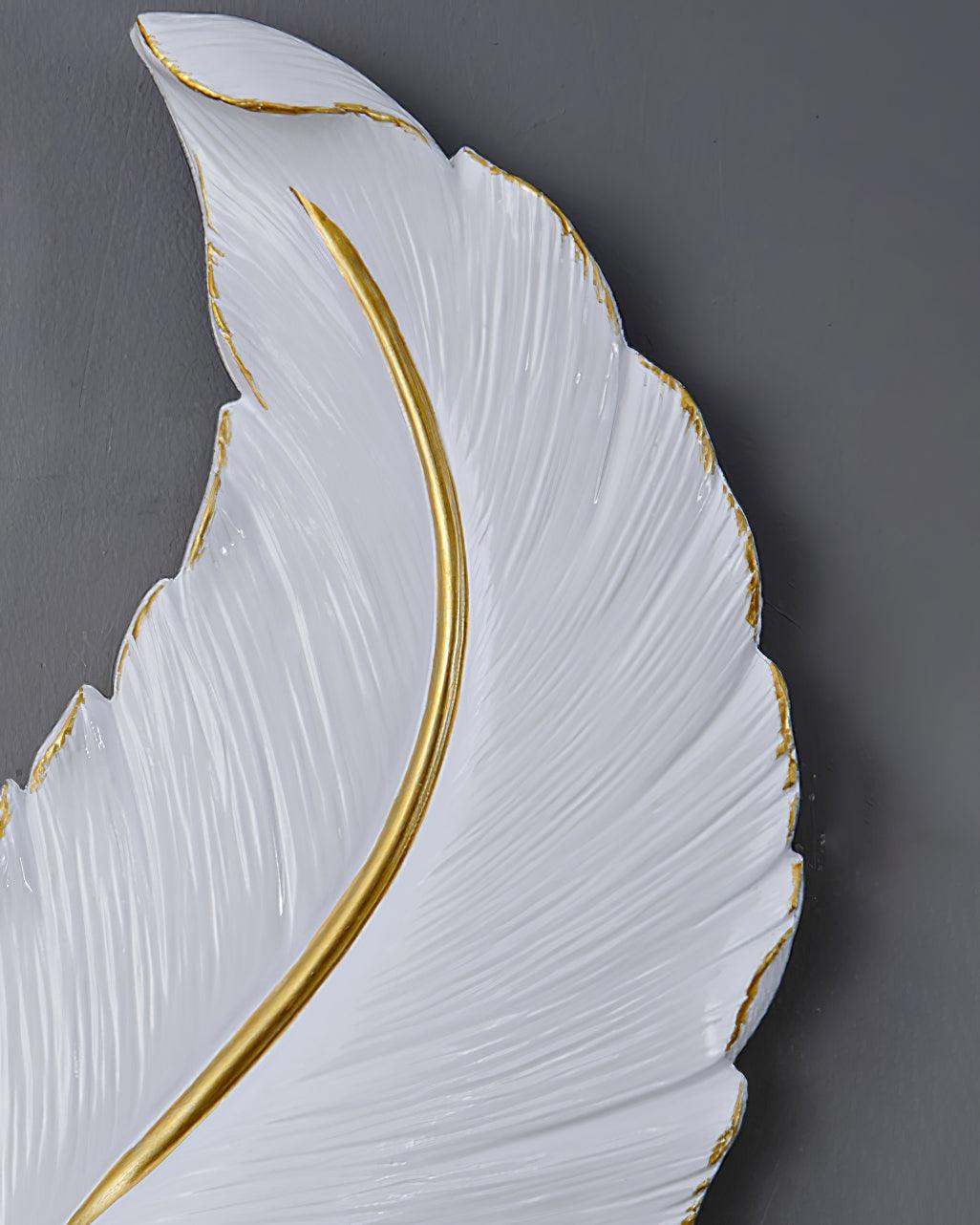 Feather Wall light fixture Wall Lamp