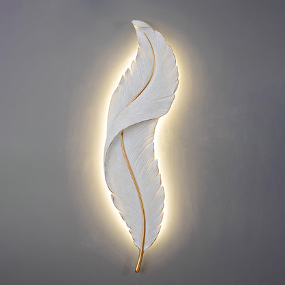 Feather Wall light fixture Wall Lamp