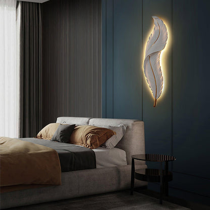 Feather Wall light fixture Wall Lamp