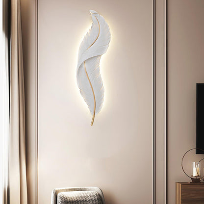 Feather Wall light fixture Wall Lamp