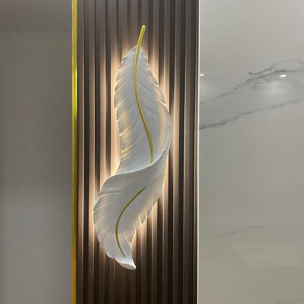 Feather Wall light fixture Wall Lamp