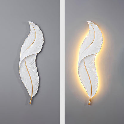 Feather Wall light fixture Wall Lamp