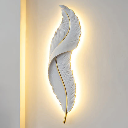 Feather Wall light fixture Wall Lamp