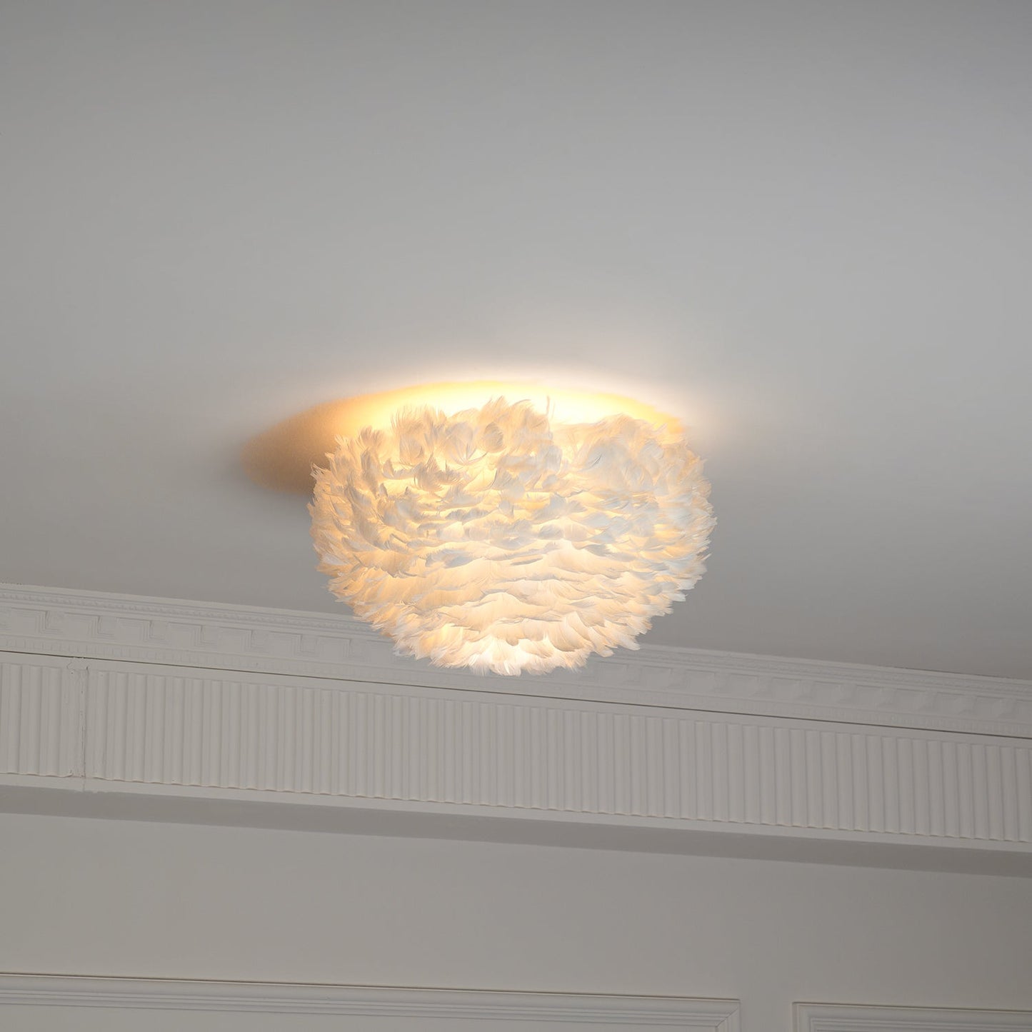 Feathered Overhead fixture Ceiling Lamp