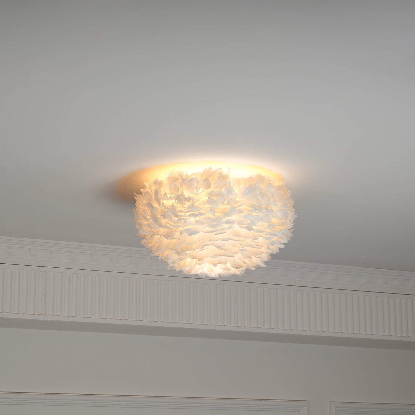 Feathered Overhead fixture Ceiling Lamp