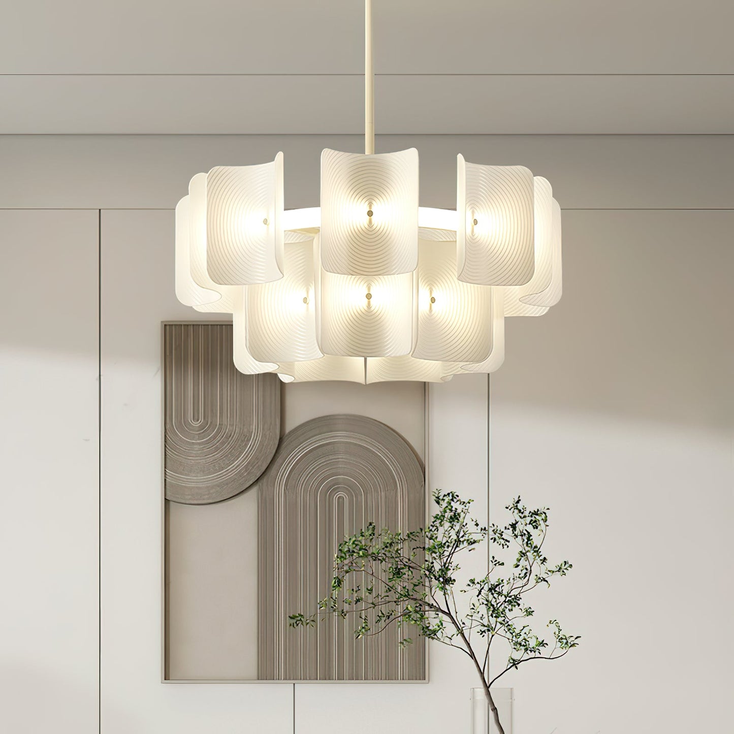 Fingerprint Ceiling fixture Chandelier