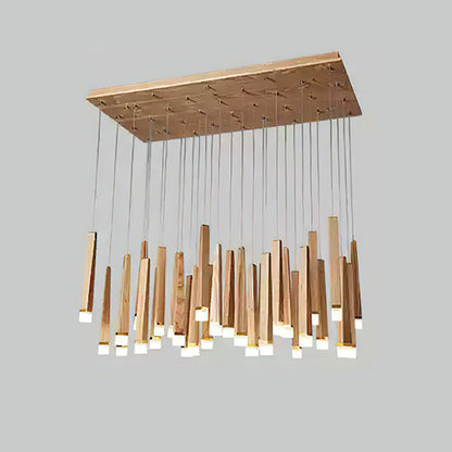 Firewood Stick Ceiling fixture Chandelier