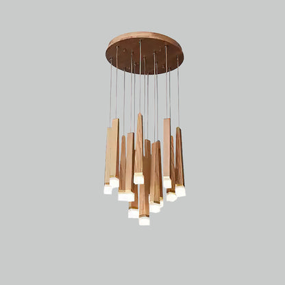 Firewood Stick Ceiling fixture Chandelier