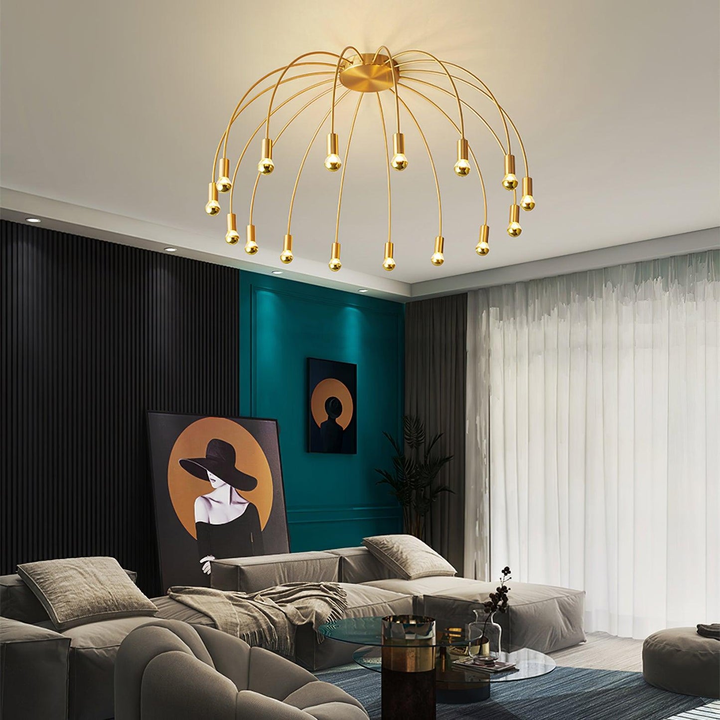 Fireworks Ceiling light Ceiling Lamp