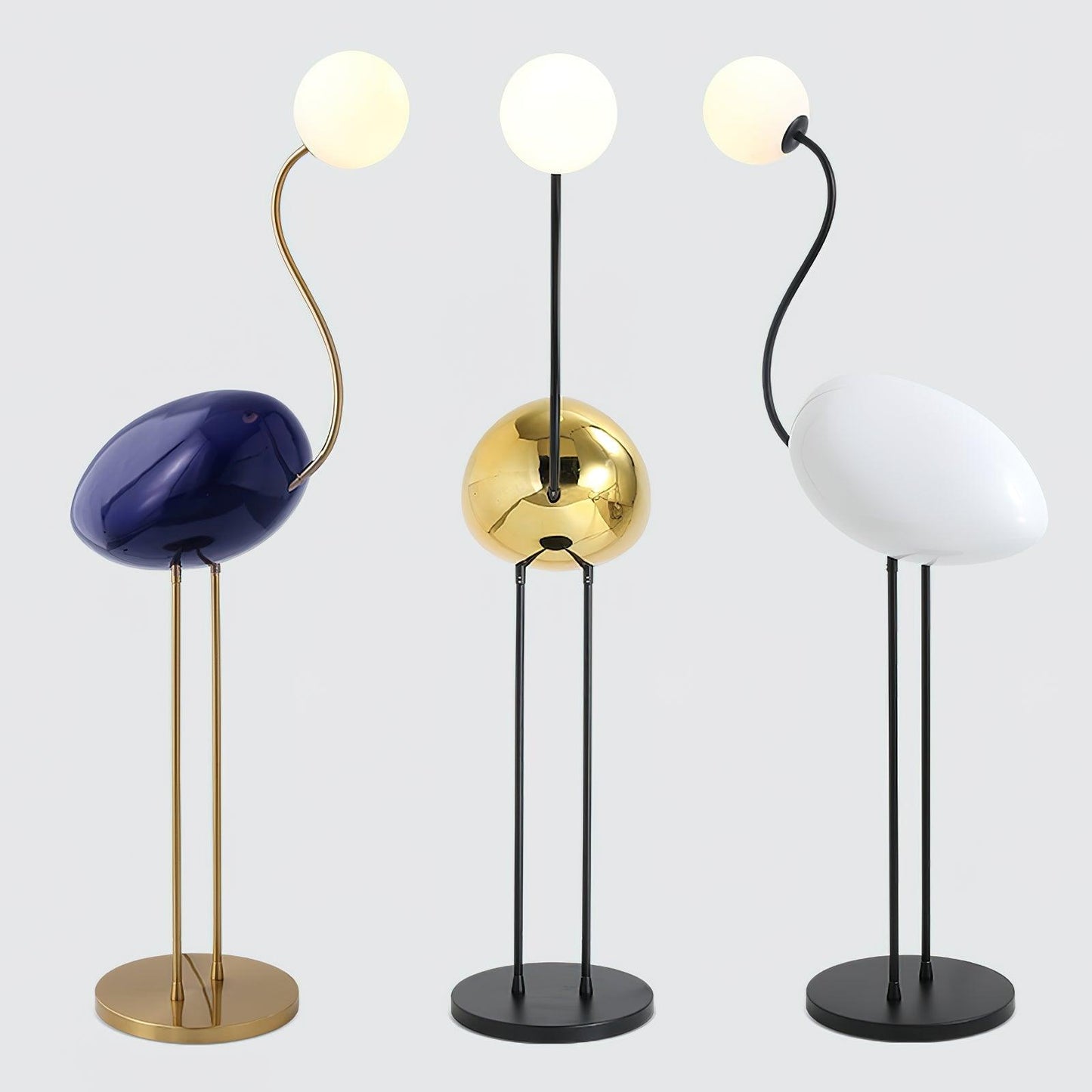 Flamingos Standing Lamp Floor Lamp