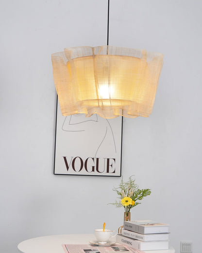 Flaxen Weave Droplight Pendant Lamp