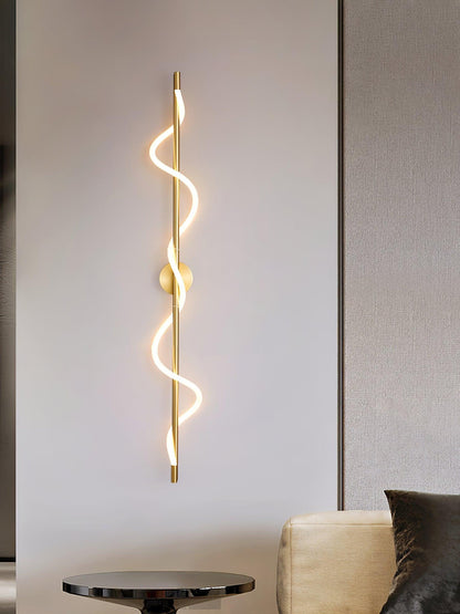 Flexible Linear Curve Lamp bracket Wall Lamp