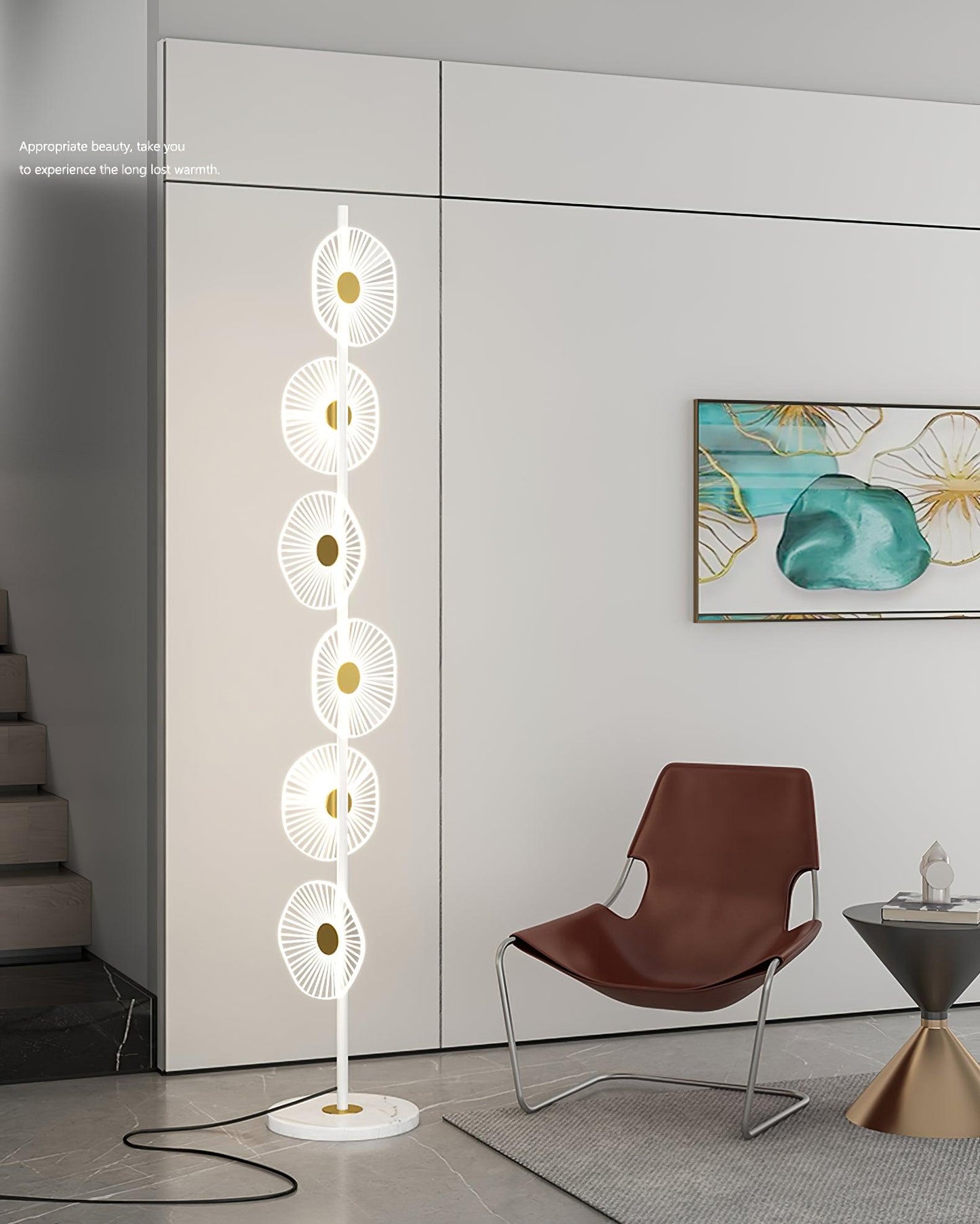 Floating Raindrop Accent Lamp Floor Lamp