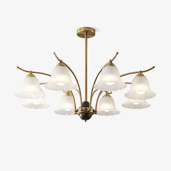 Flora Brass Ceiling fixture Chandelier