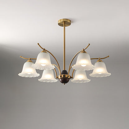 Flora Brass Ceiling fixture Chandelier