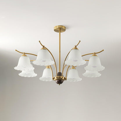 Flora Brass Ceiling fixture Chandelier