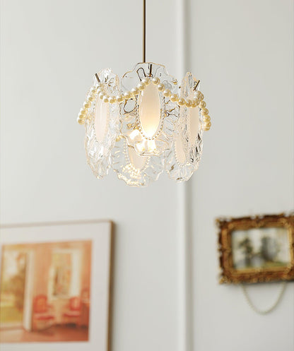 Floral Glass Houselight Pendant Lamp