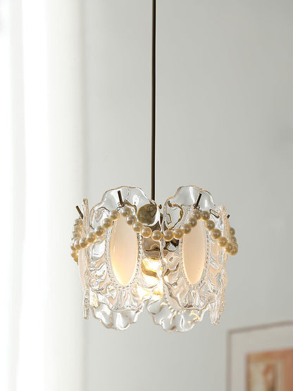 Floral Glass Houselight Pendant Lamp