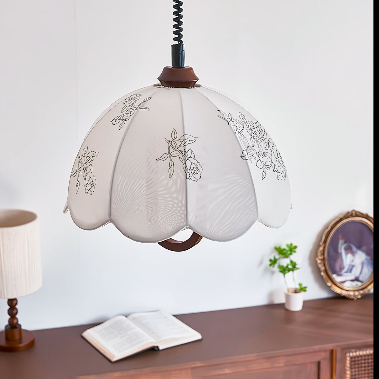 Floral Grace Ceiling light fitting Pendant Lamp