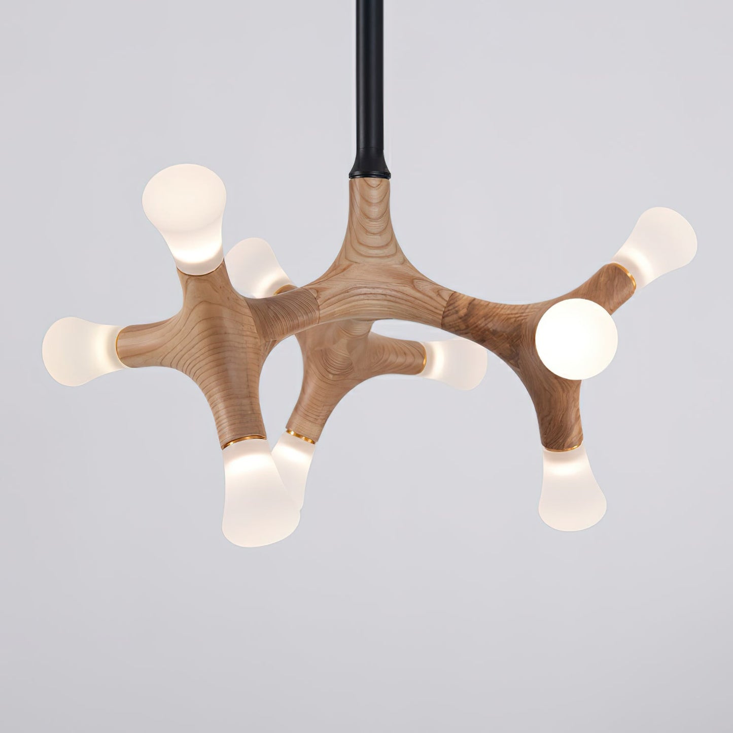 Flower Bone Gasolier Chandelier