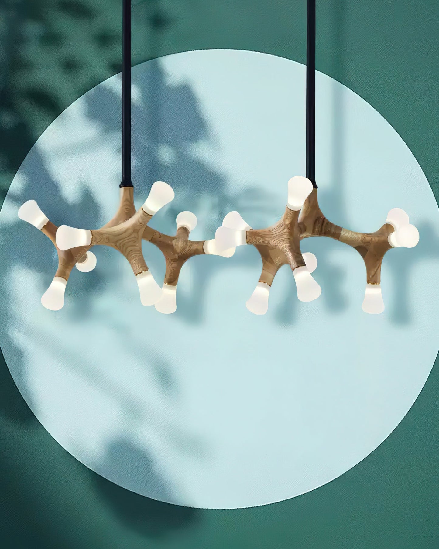 Flower Bone Gasolier Chandelier