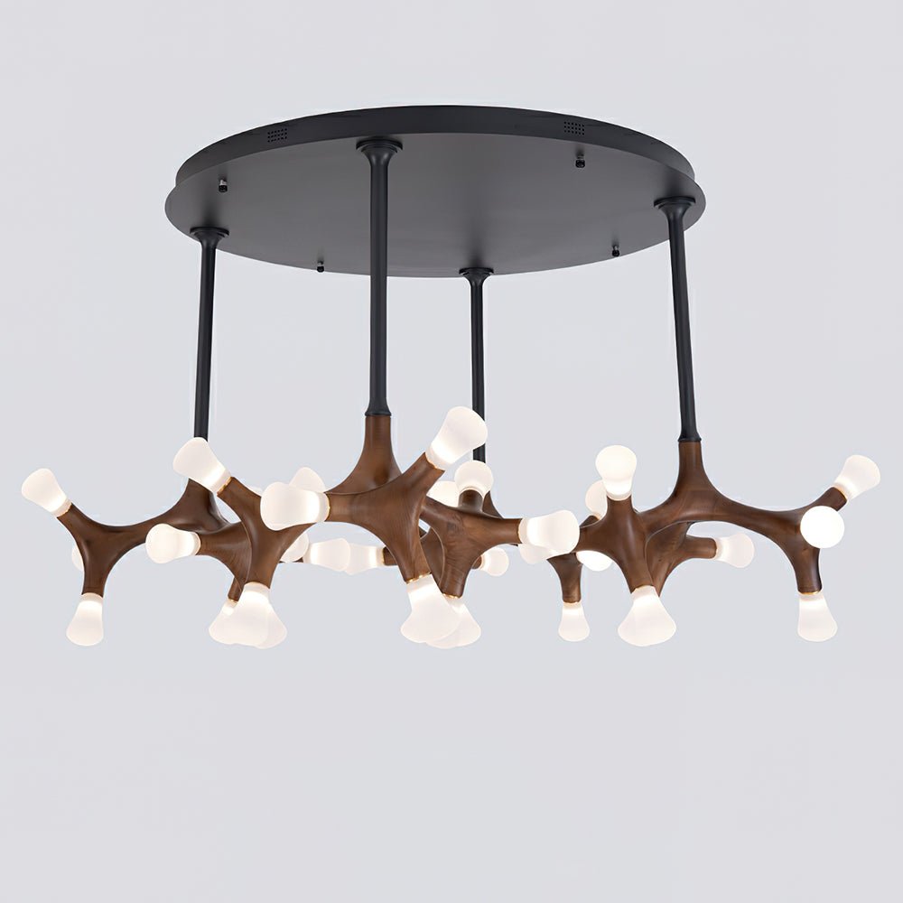 Flower Bone Gasolier Chandelier