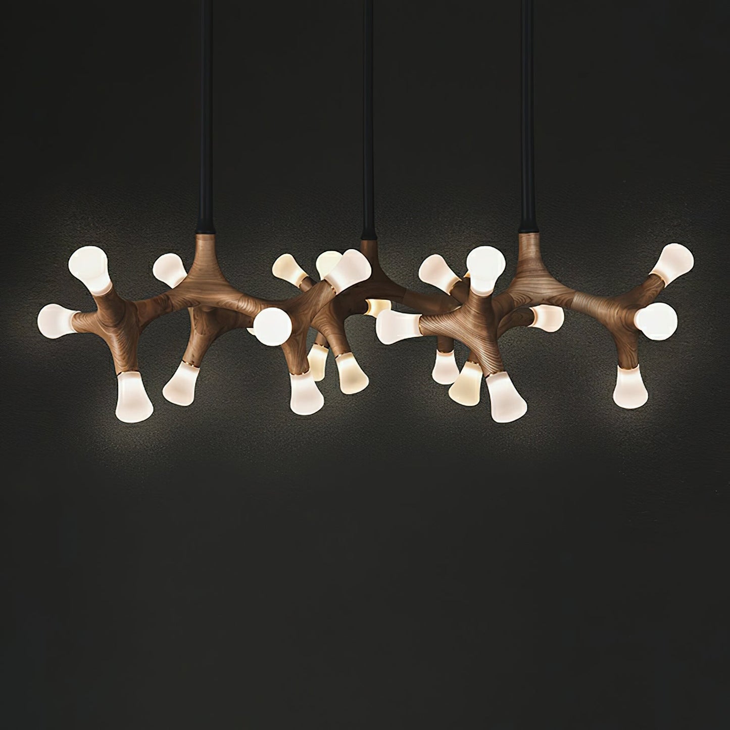 Flower Bone Gasolier Chandelier