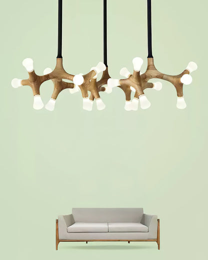 Flower Bone Gasolier Chandelier