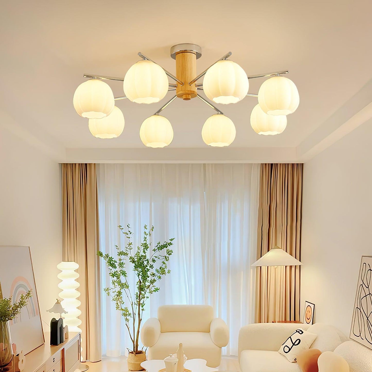 Flower Buds Flush mount light Ceiling Lamp