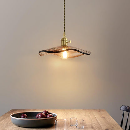 Flower Petal Glass Hanging light Pendant Light