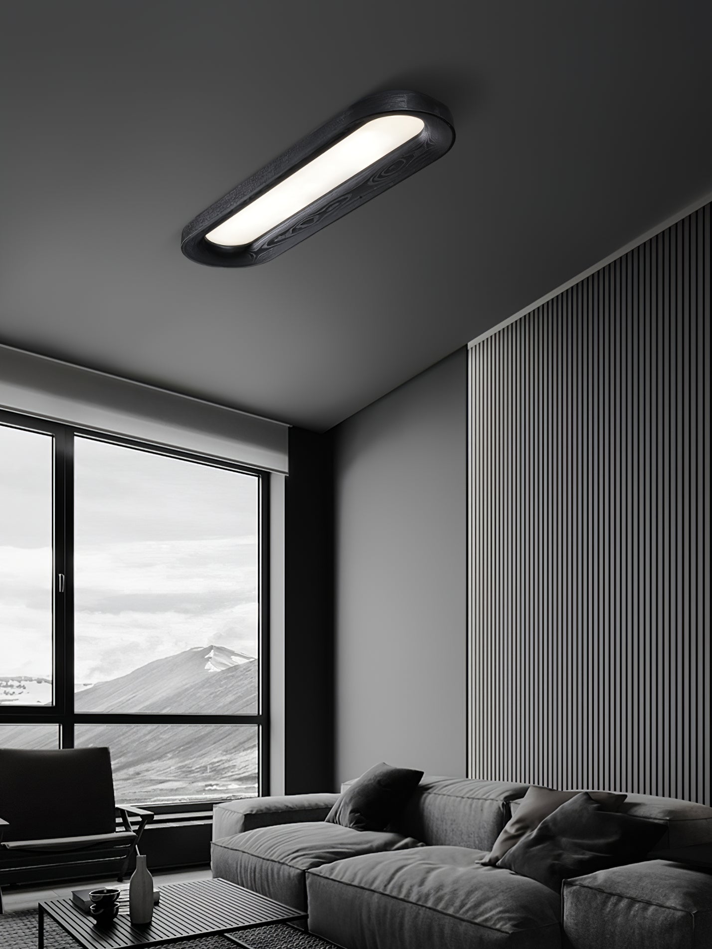 Flowing Cloud Overhead light Ceiling Lamp