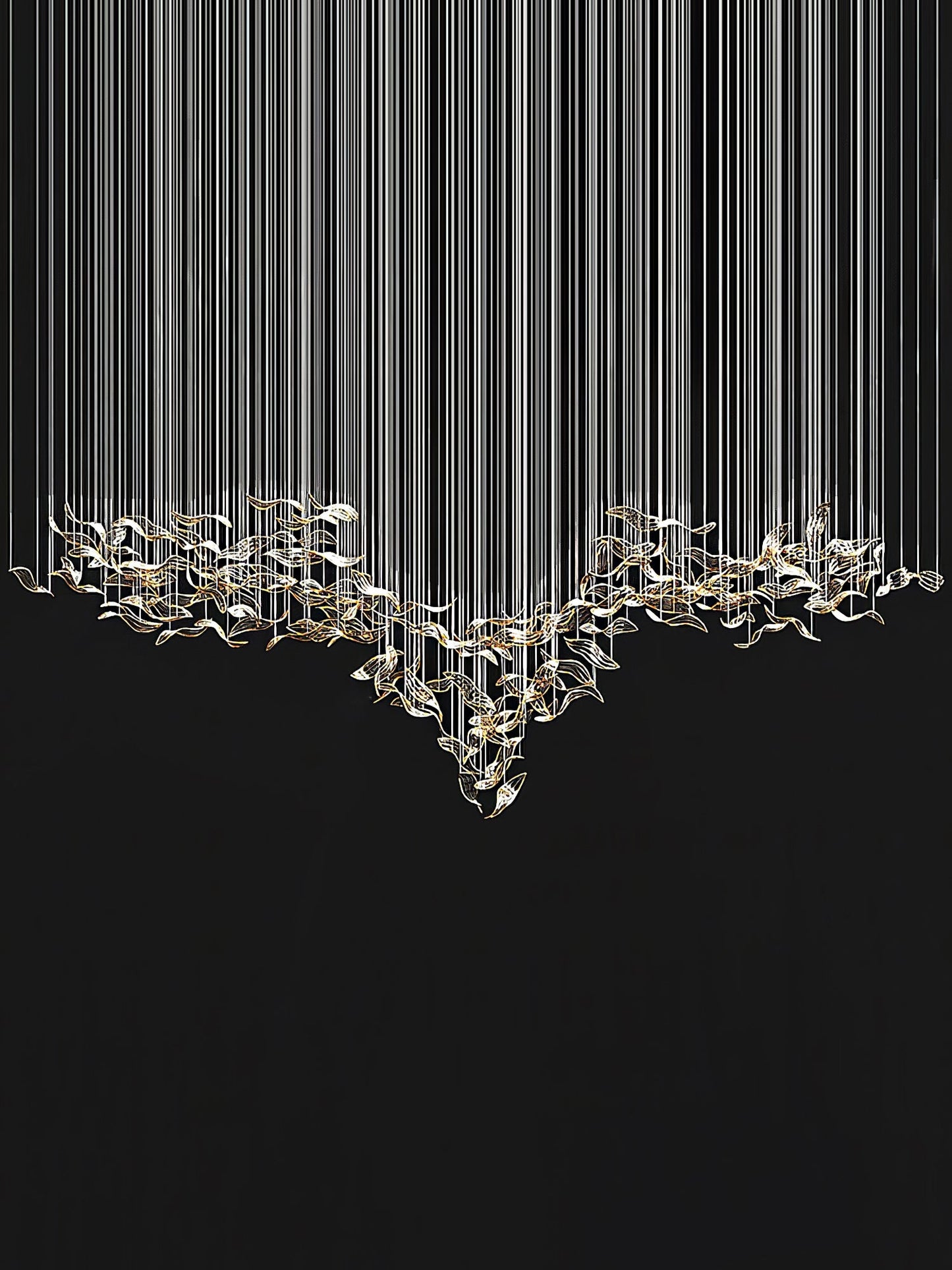 Fluttering Leaves Ceiling fixture Chandelier