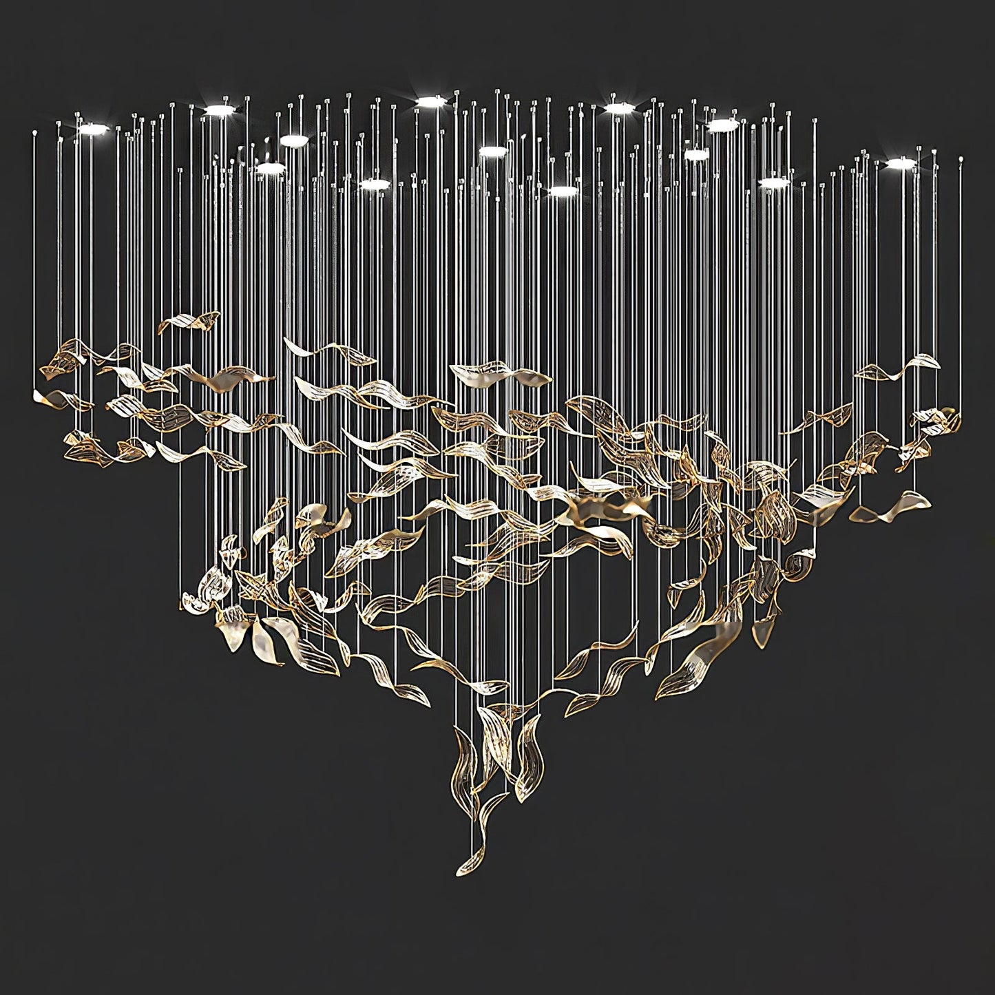 Fluttering Leaves Ceiling fixture Chandelier