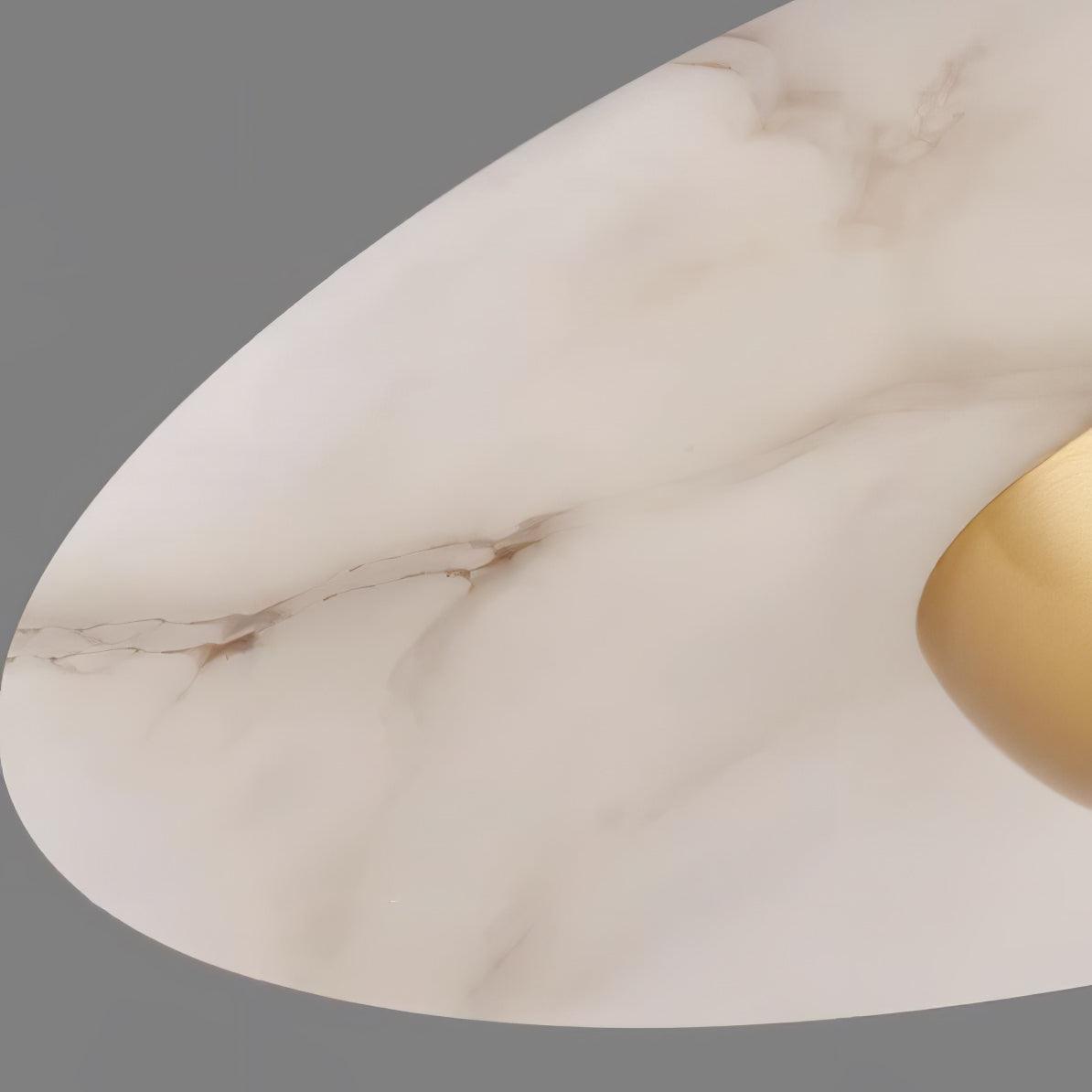 Flying Saucer Marble Ceiling light fitting Pendant Lamp