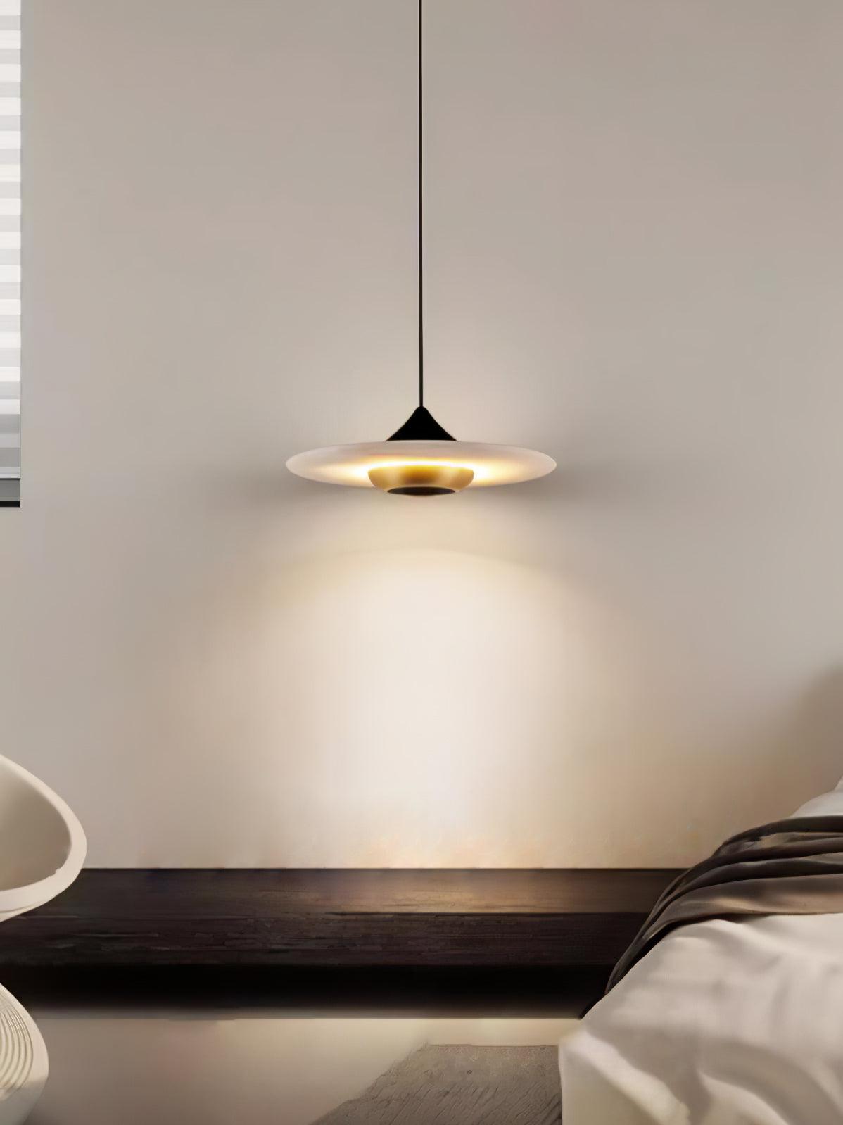 Flying Saucer Marble Ceiling light fitting Pendant Lamp