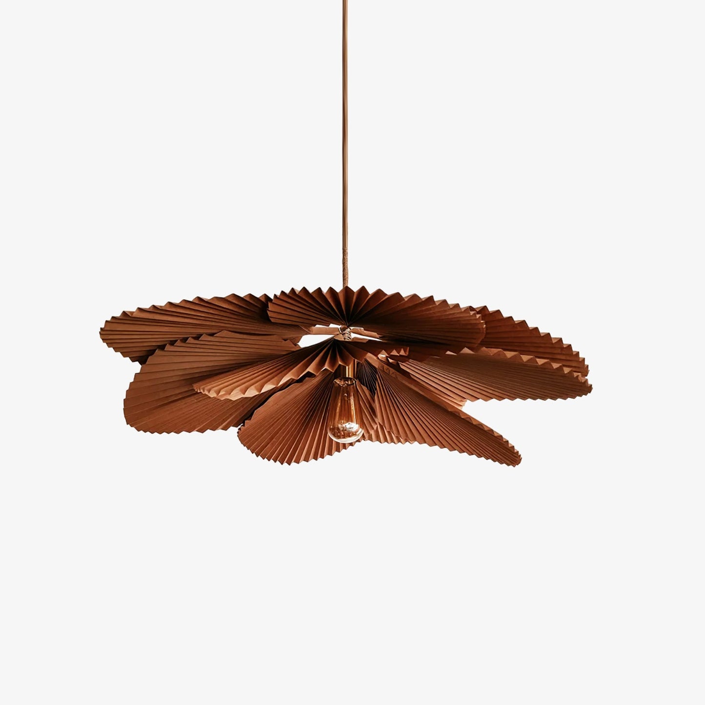 Folded Leaf Lotus Drop light Pendant Lamp