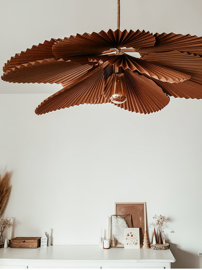 Folded Leaf Lotus Drop light Pendant Lamp