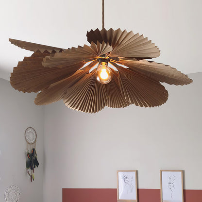 Folded Leaf Lotus Drop light Pendant Lamp