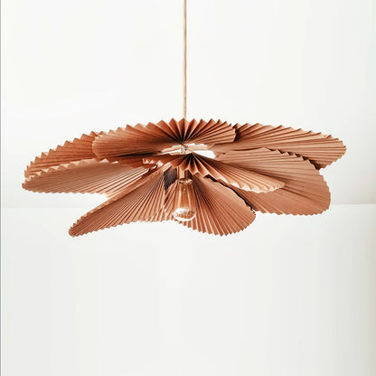 Folded Leaf Lotus Drop light Pendant Lamp