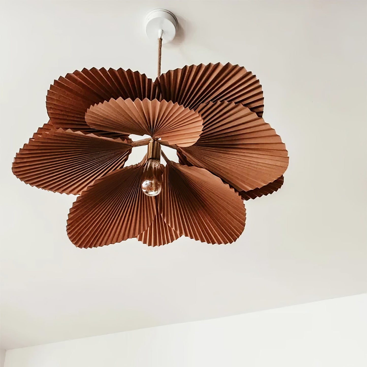 Folded Leaf Lotus Drop light Pendant Lamp