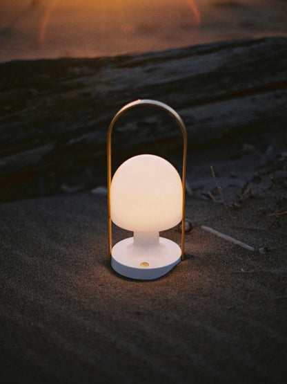 Portable Glass Charging Bedside lamp Table Lamp