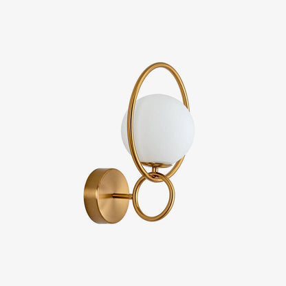 Fort Halo Gold Wall light Wall Light