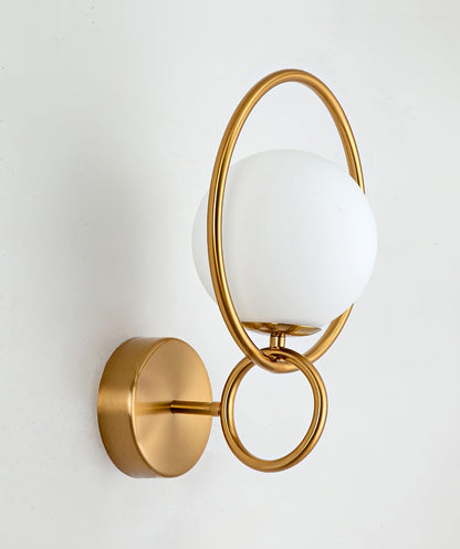 Fort Halo Gold Wall light Wall Light