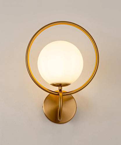 Fort Halo Gold Wall light Wall Light