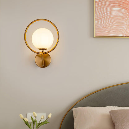 Fort Halo Gold Wall light Wall Light