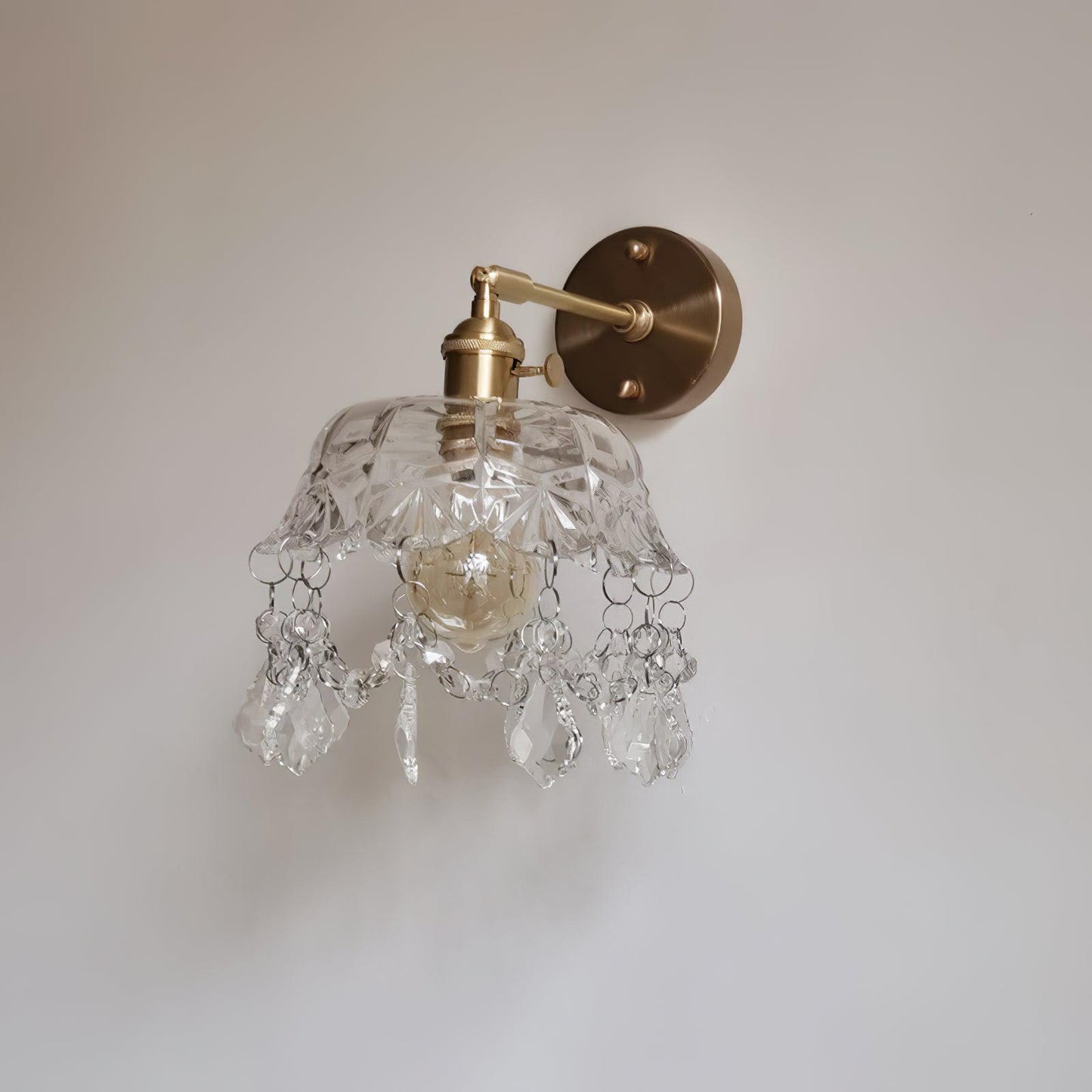 French Crystal Tassel Wall-mounted lamp Wall Light